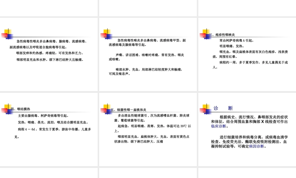 急性上呼吸道感染浅论.ppt
