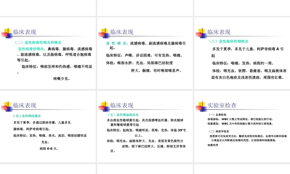 急性上感和急性支气管炎.ppt