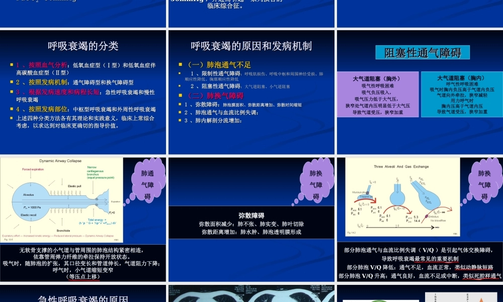急性呼吸功能衰竭.ppt