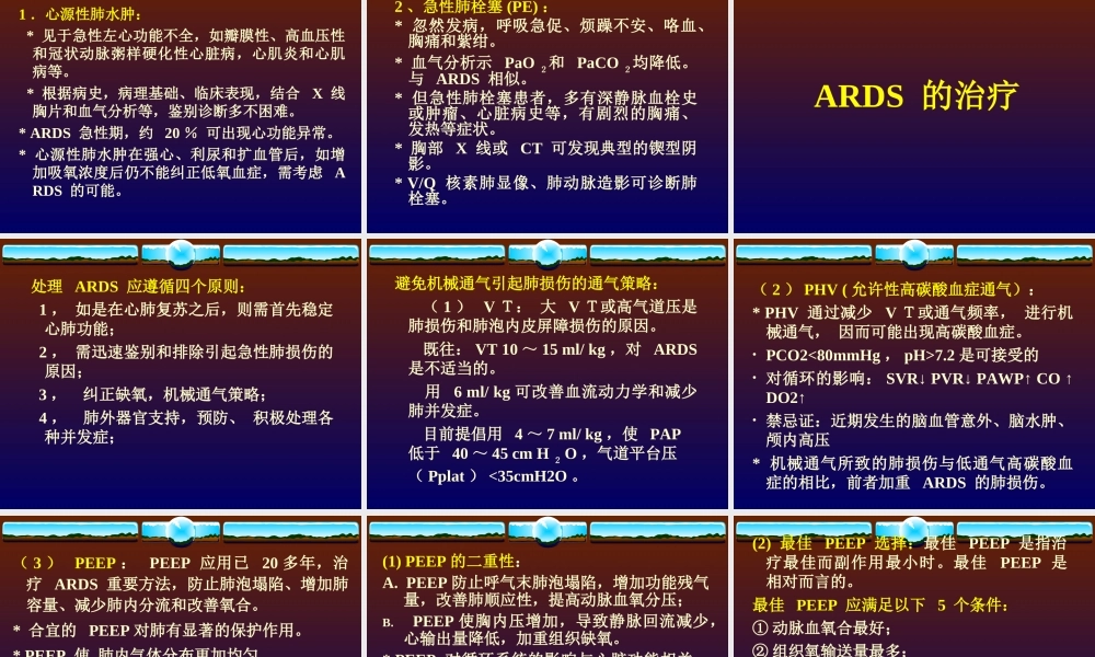 急性呼吸窘迫综合征(石岩-已看-较好).ppt