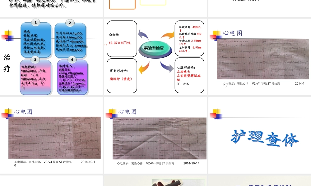 急性心梗教学查房.ppt