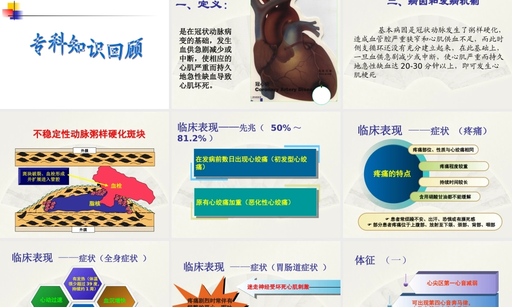 急性心梗教学查房.ppt