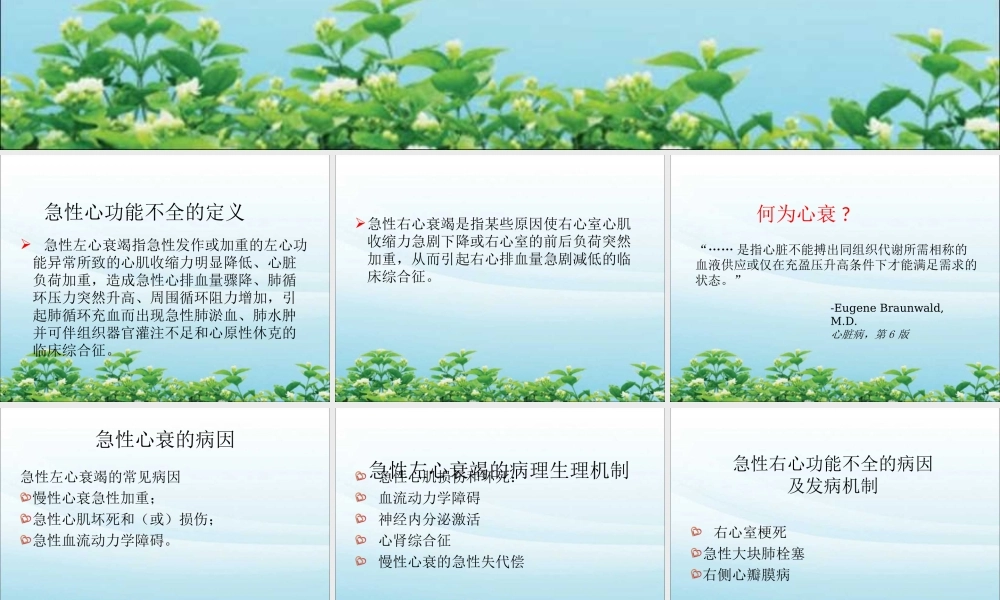 急性心功能不全.ppt
