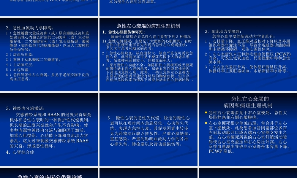 急性心衰诊治指南解读.ppt