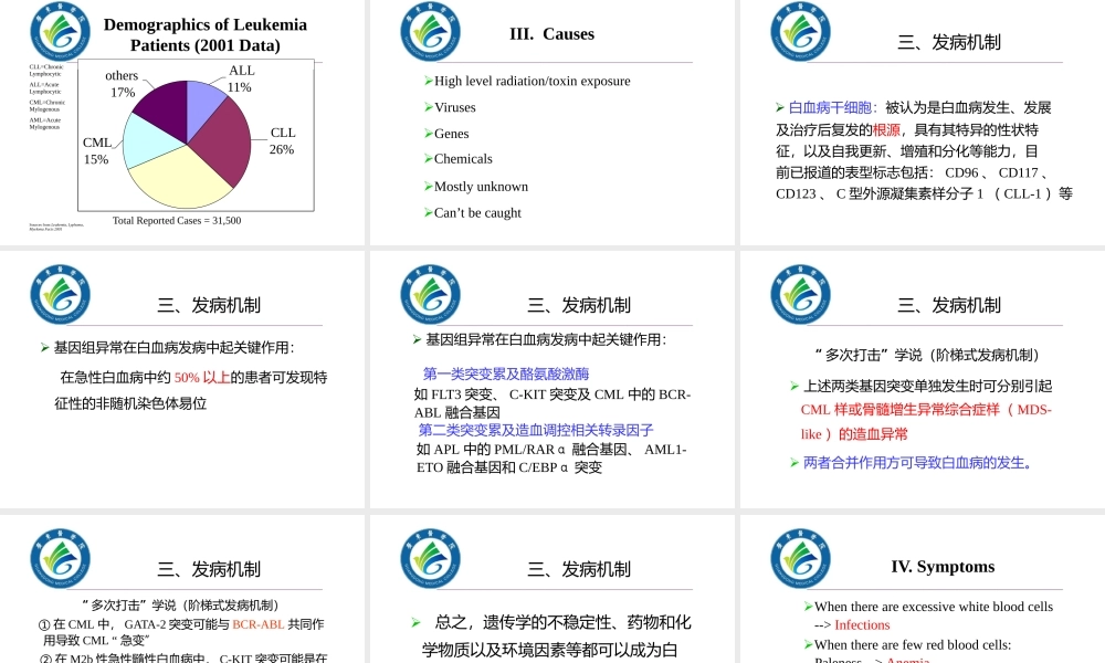 急性白血病概述.pptx