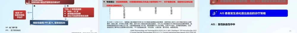 急性缺血性卒中消化道出血的防治策略-2014指南解读-陈湛愔.ppt