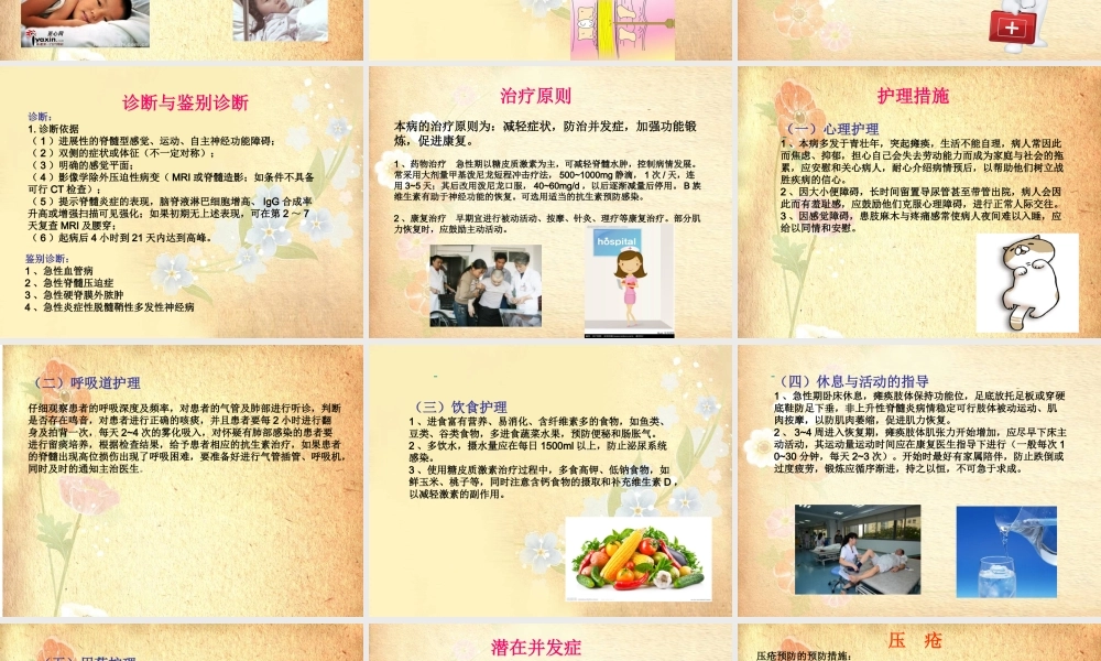 急性脊髓炎概要.ppt