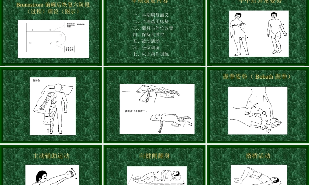 急性脑血管病的早期康复.ppt