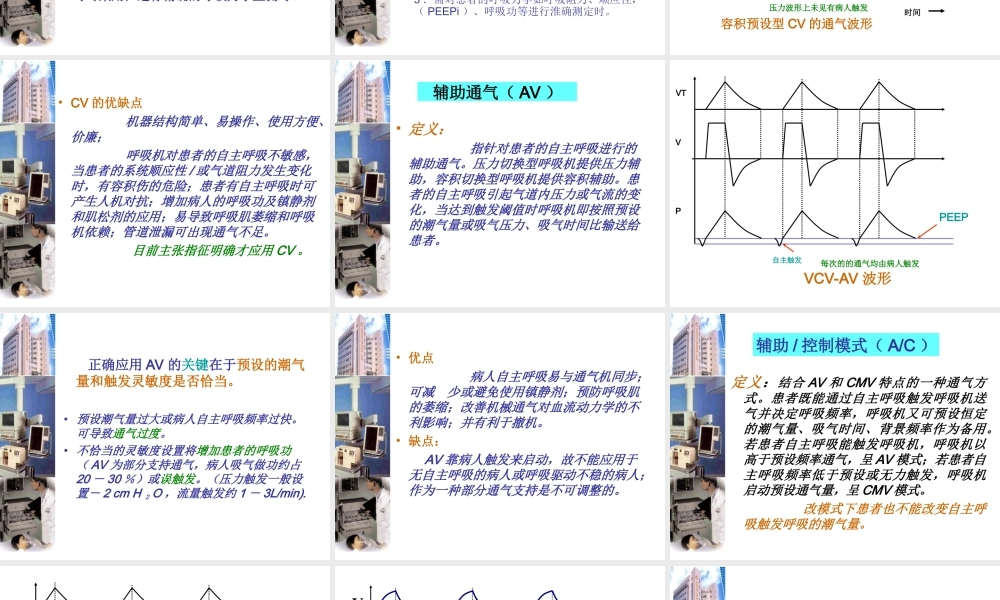 呼吸机的应用.ppt