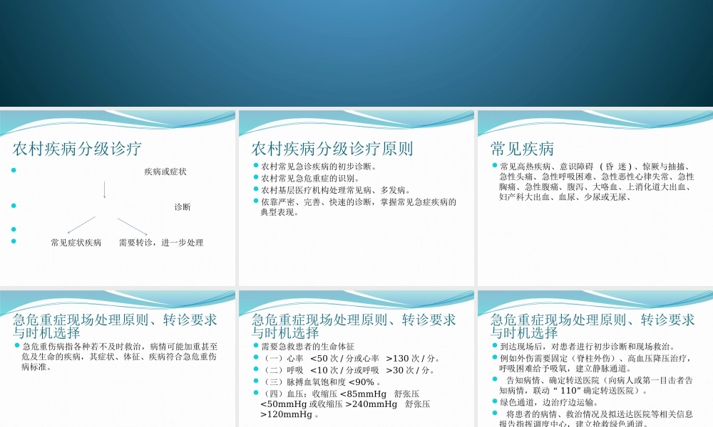 急症处理原则及危重症抢救.pptx