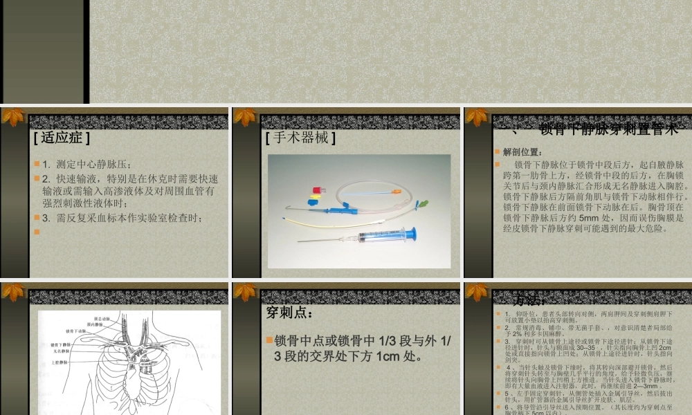 急诊深静脉穿刺置管术.ppt