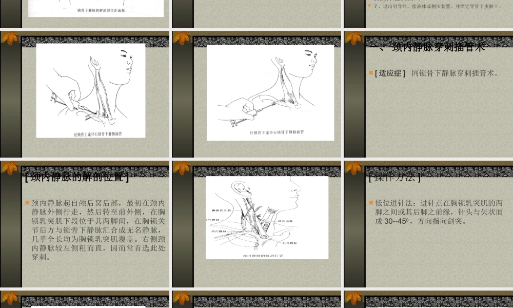 急诊深静脉穿刺置管术.ppt