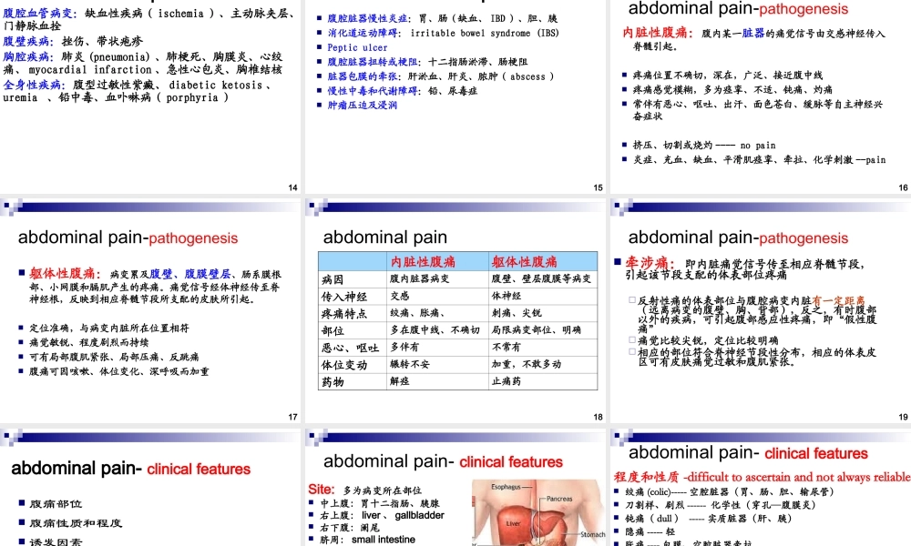 恶心-呕吐-腹痛-腹泻-黄疸.ppt