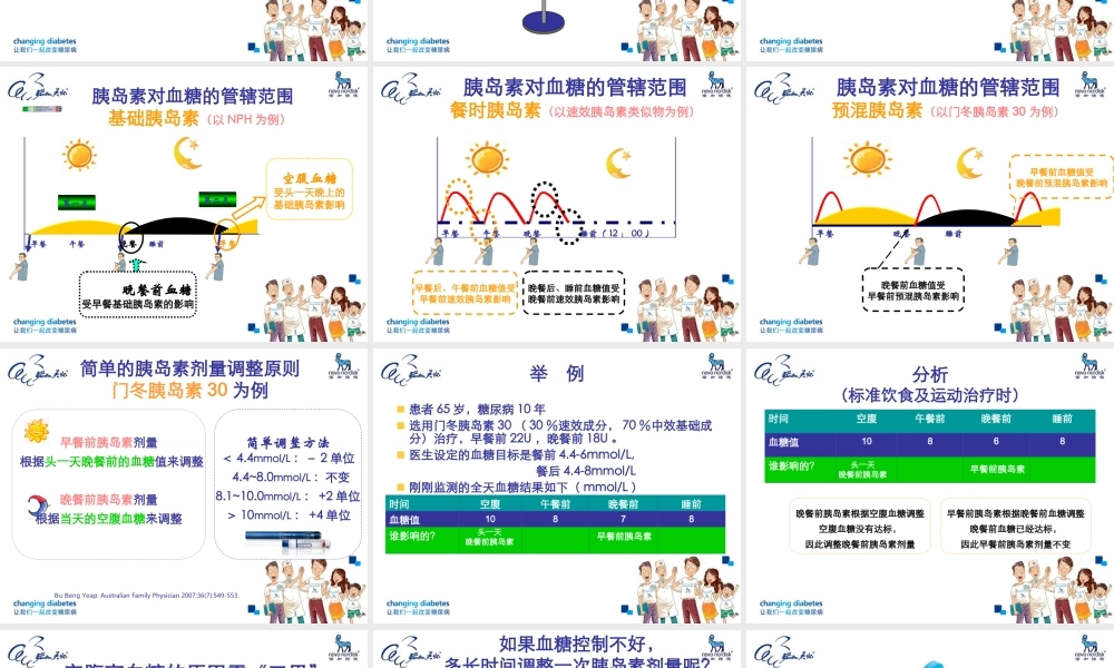 患教4-胰岛素剂量调整0102.ppt