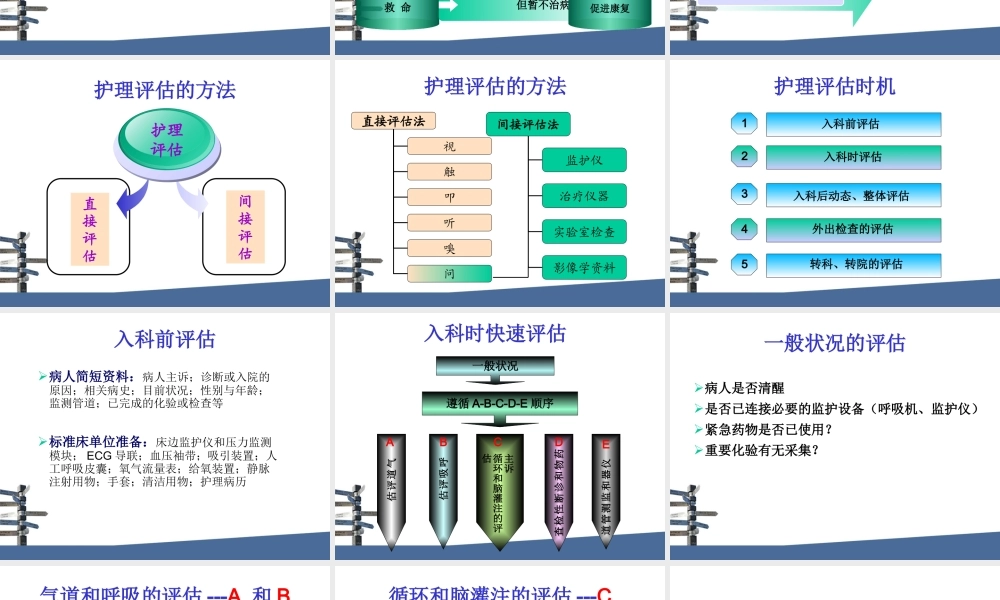 患者病情评估第一人.ppt