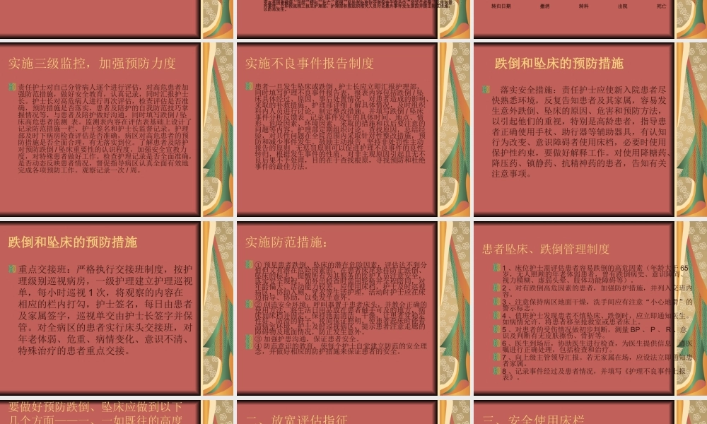 患者跌倒或坠床的.ppt