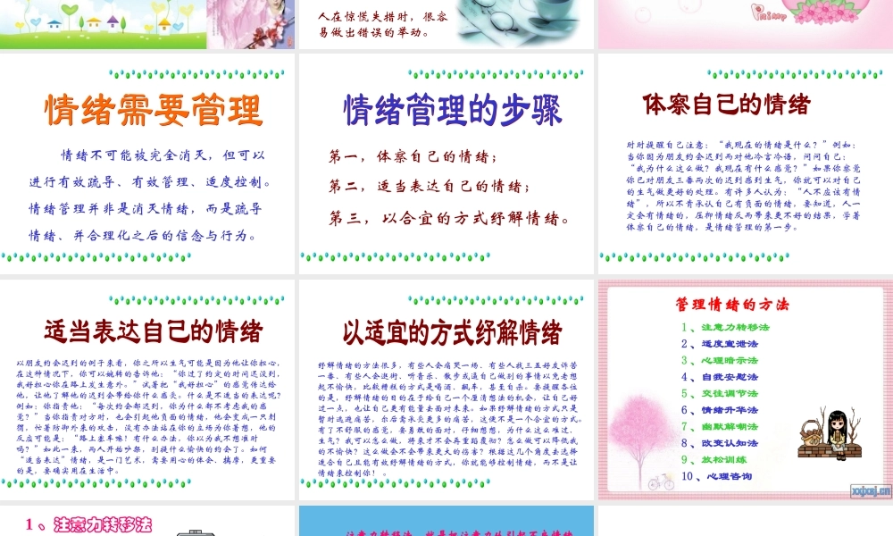 情绪调节的方法.ppt