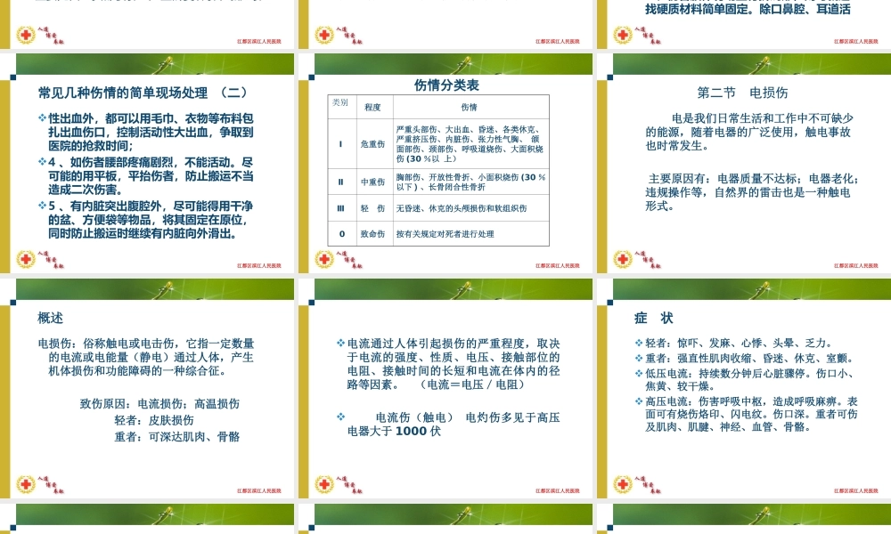 意外伤害院前急救.ppt