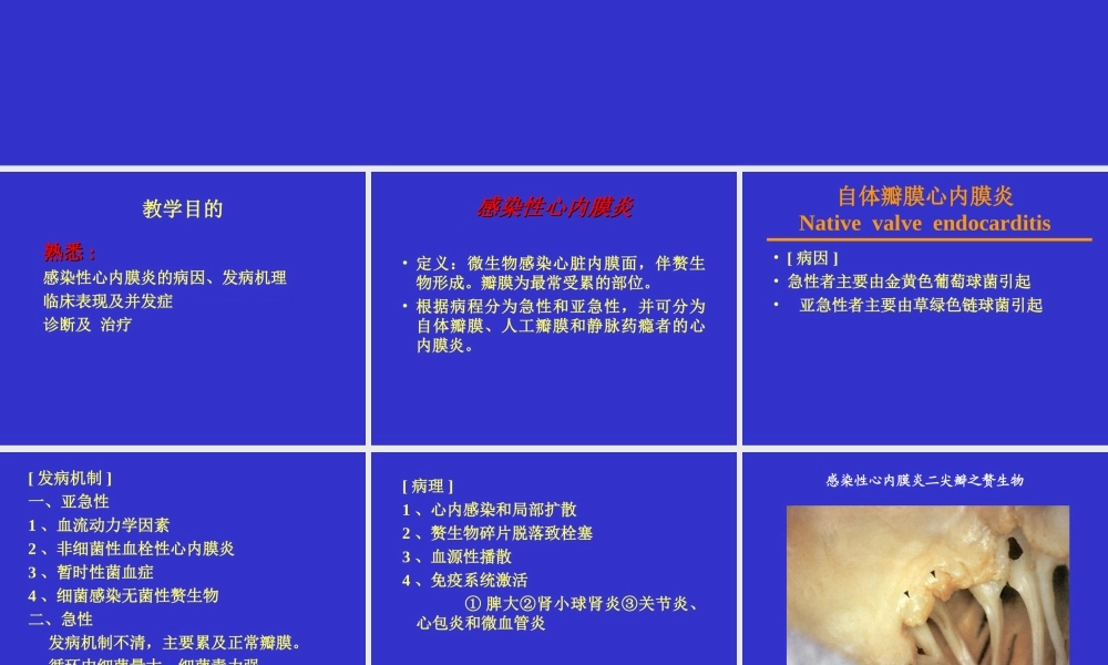 感染性心内膜炎-幻灯.ppt