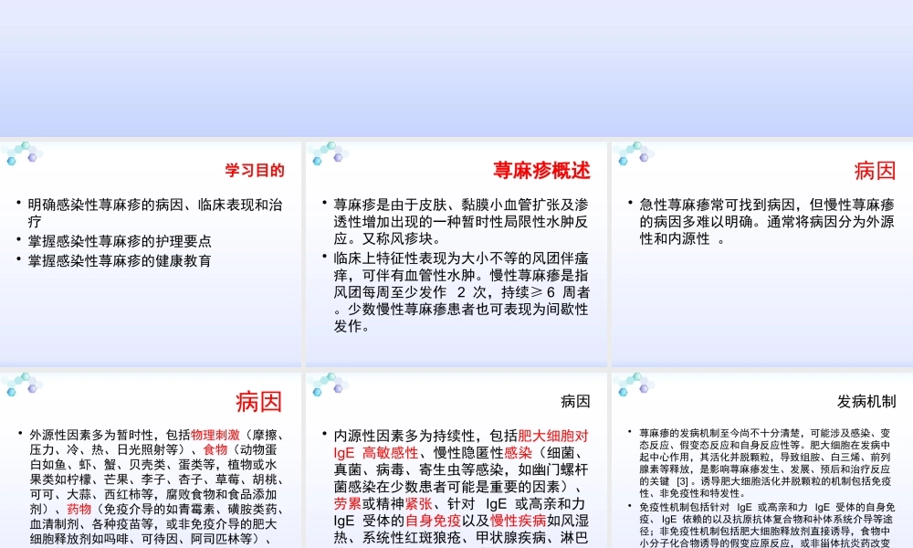 感染性荨麻疹疹.pptx