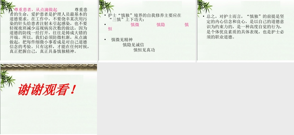 慎独精神.ppt