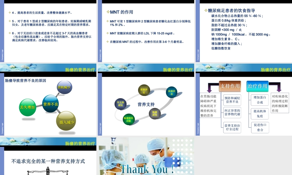 慢性伤口的营养支持.ppt