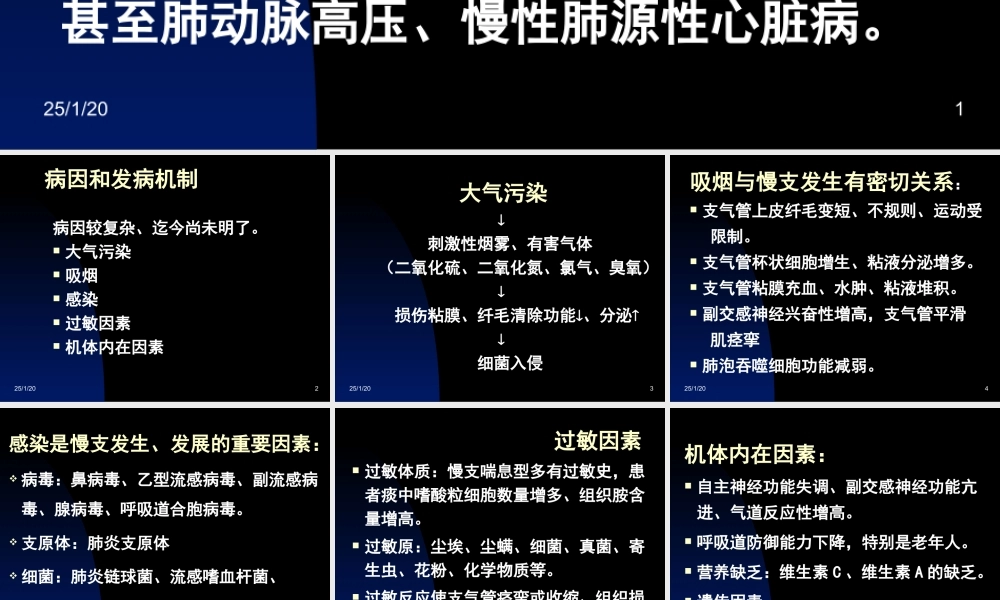 慢性支气管炎(慢支)剖析.ppt