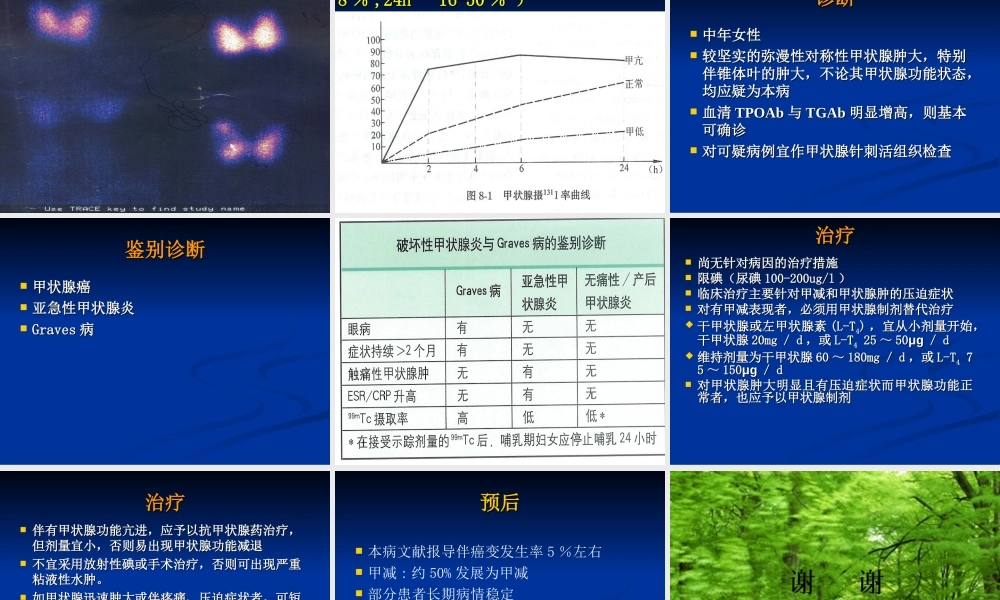 慢性淋巴细胞性甲状腺炎教学.ppt
