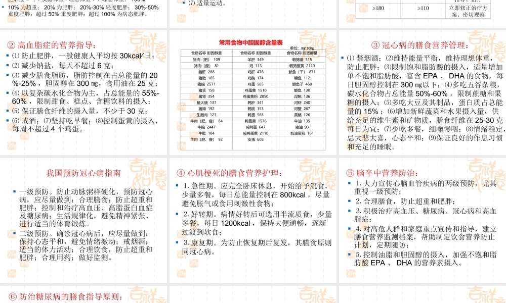 慢性病营养防治系列.ppt