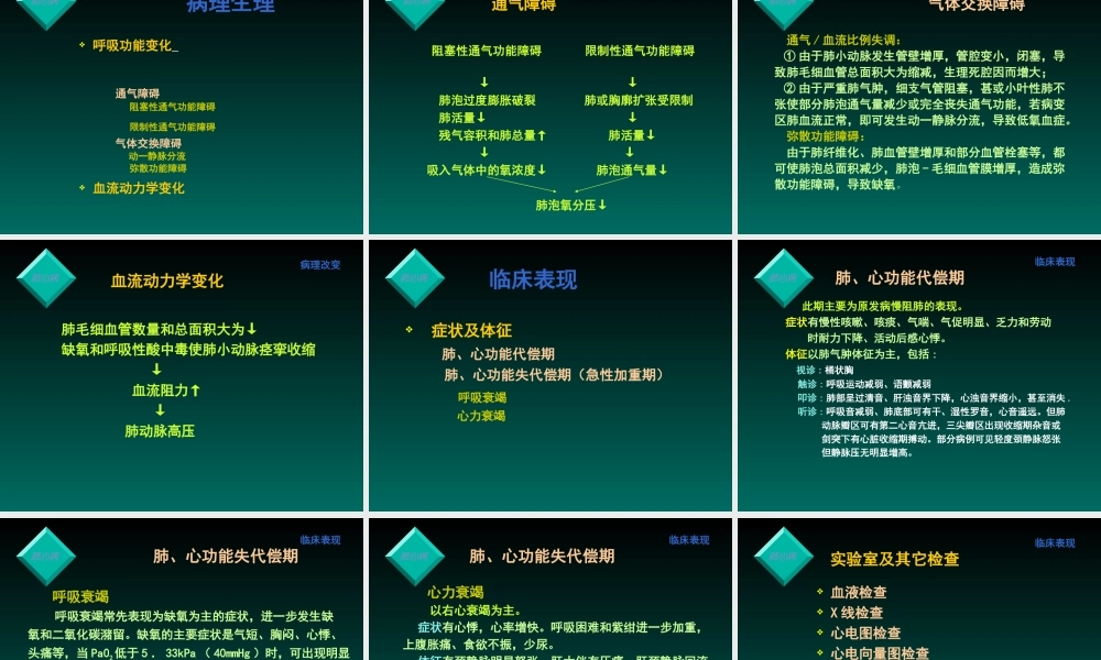 慢性肺源性心脏病-(Chronic-Cor-Pulmonale)讲解.ppt