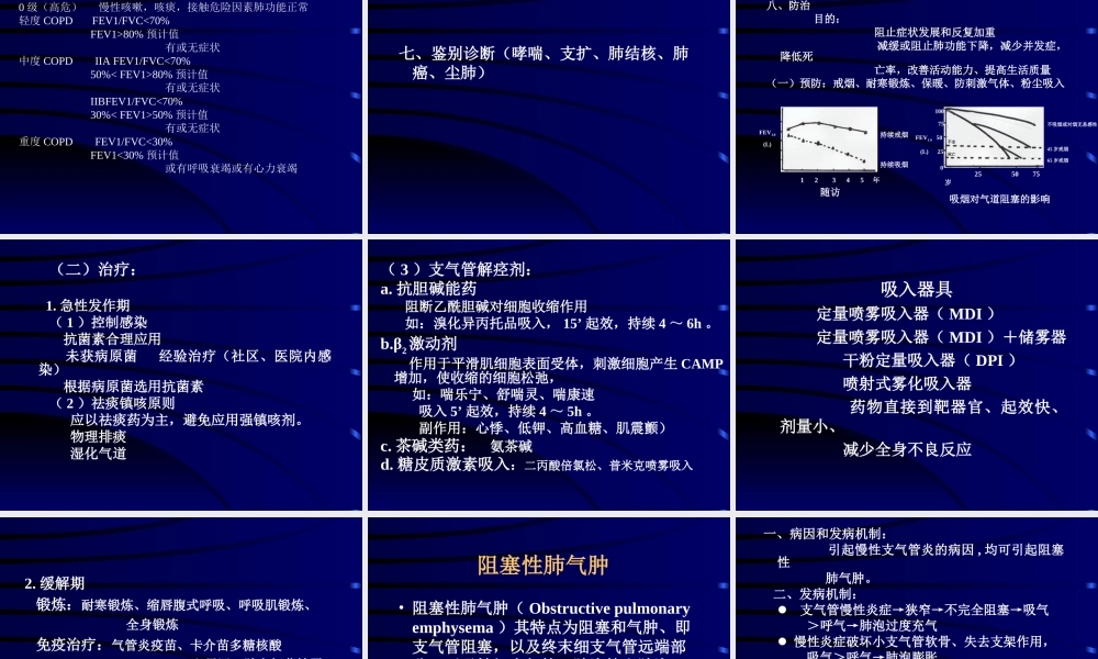 慢性阻塞性肺病(正式稿).ppt