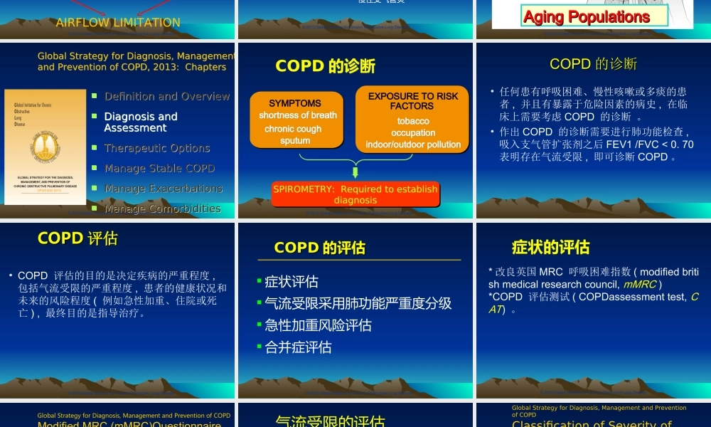 慢性阻塞性肺病的新进展2014--cai.ppt