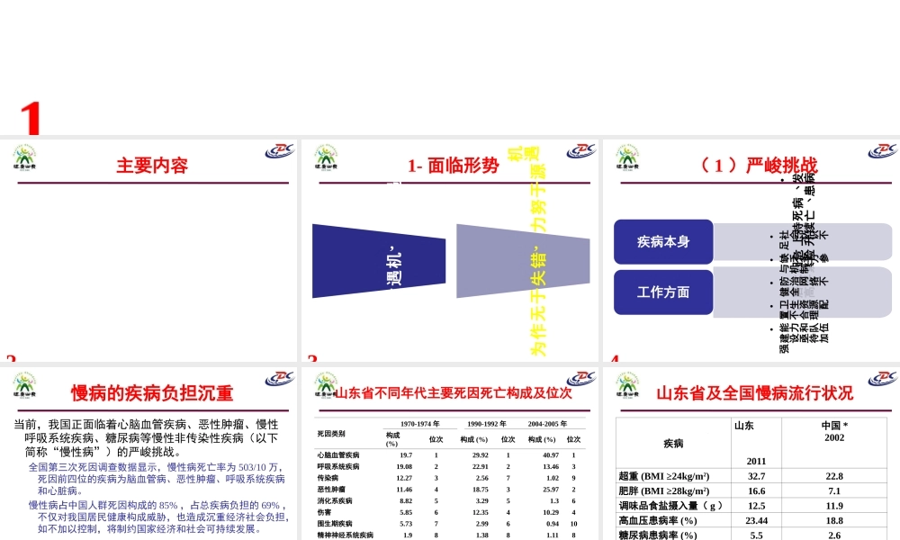 慢病综合防控新进展与展望.ppt