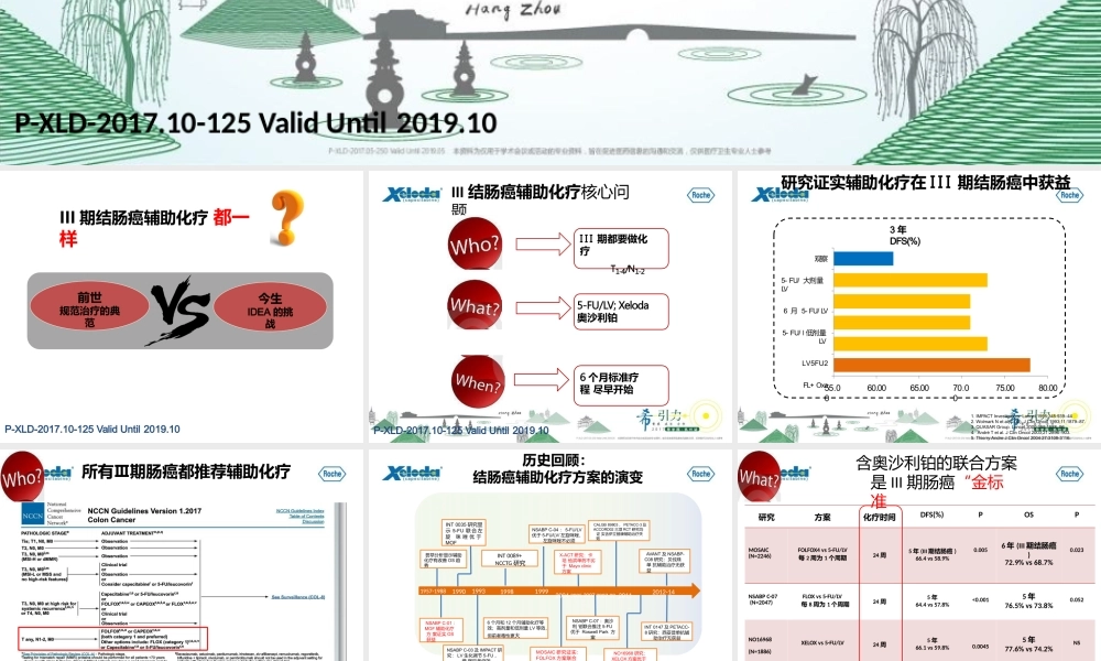 所有三期结肠癌都应该同样进行辅助化疗吗？.pptx