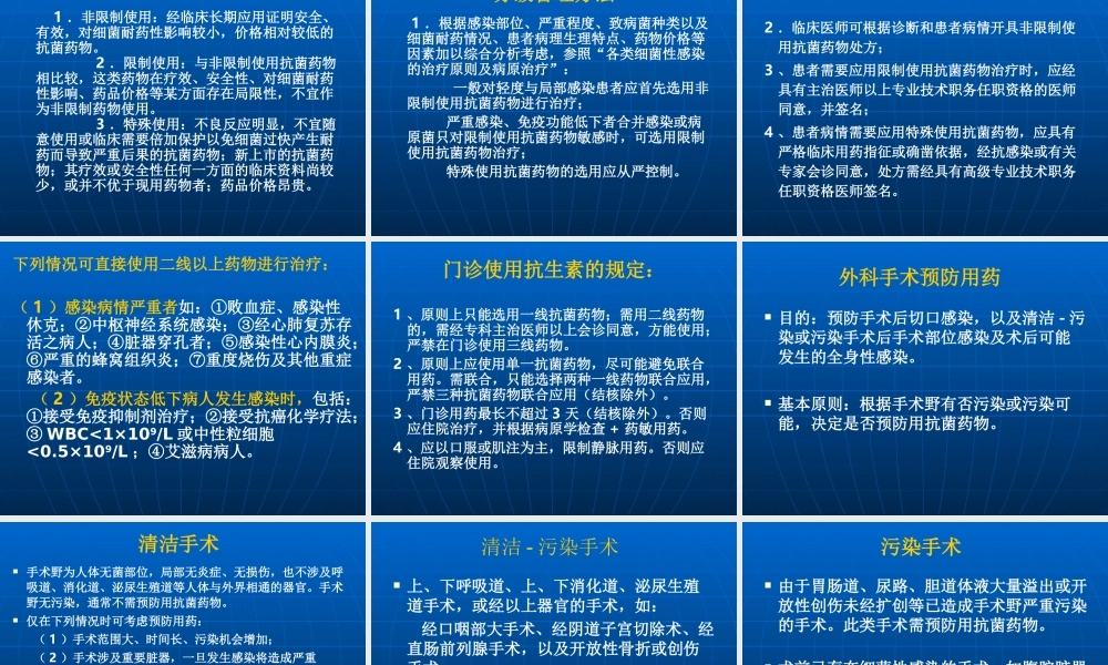 手术合理应用抗生素.ppt