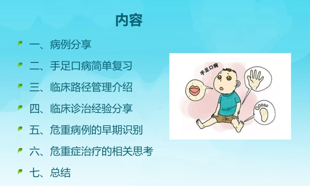 手足口病诊治的一些思考.ppt