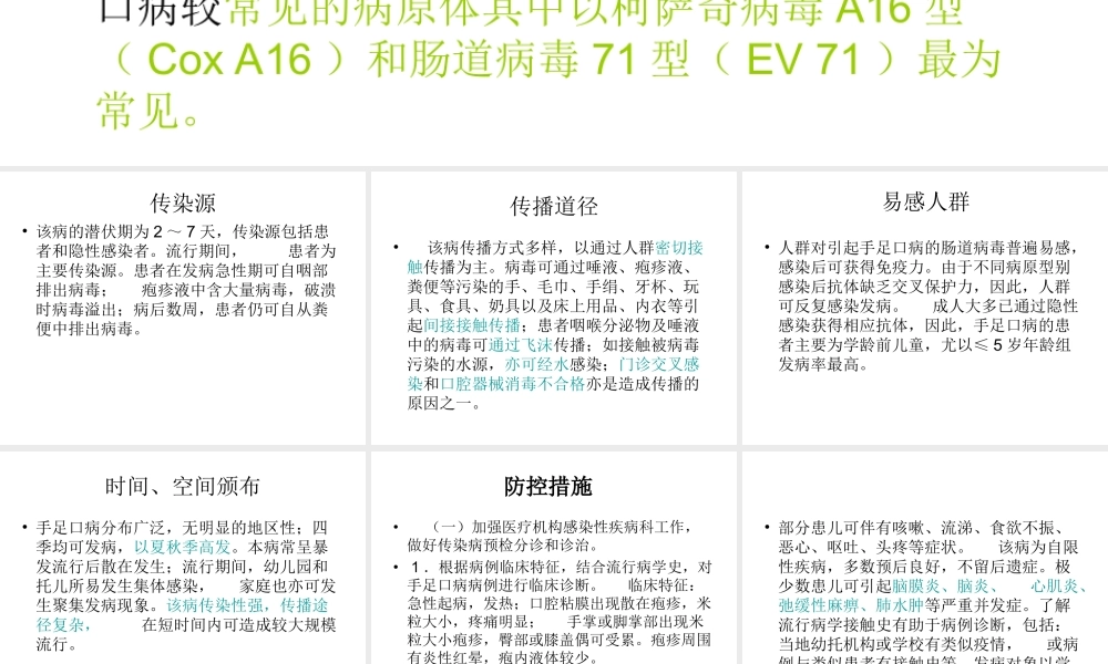 手足口病防治指引.ppt