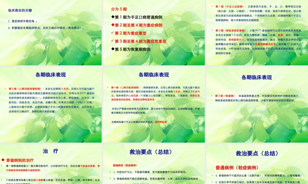 手足口病防治要点2014.4.ppt