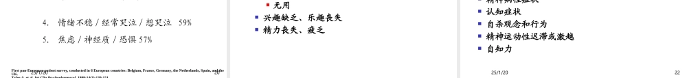 抑郁症-我们面临的挑战.ppt