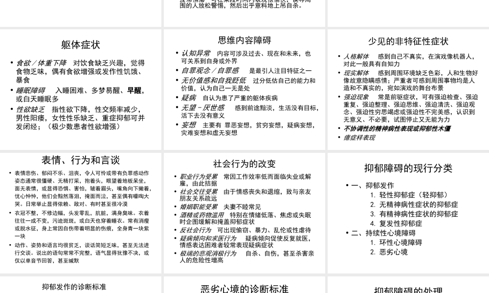 抑郁障碍全病程综合干预.ppt