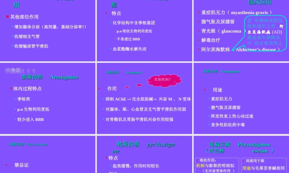 抗-胆-碱-酯-酶-药.ppt