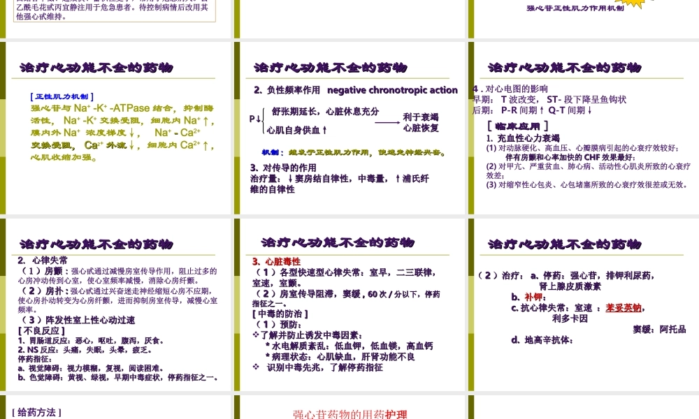抗充血性心力衰竭药.ppt