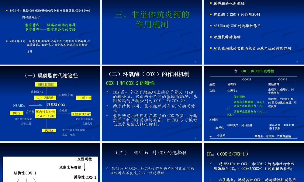 抗炎抗免疫药(修改).ppt