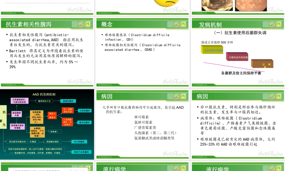 抗生素相关性腹泻-张翔.ppt