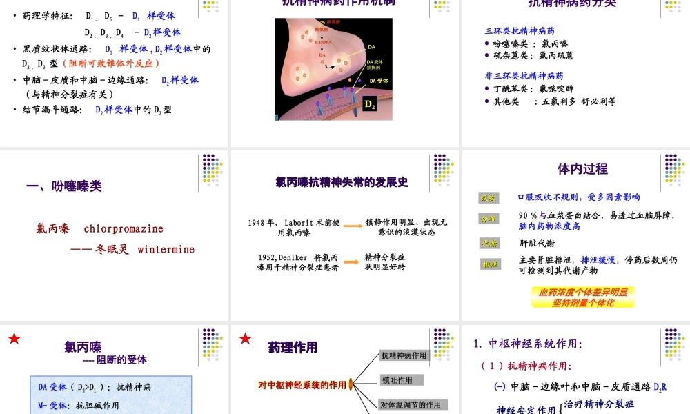 抗精神失常药-HCZ.ppt