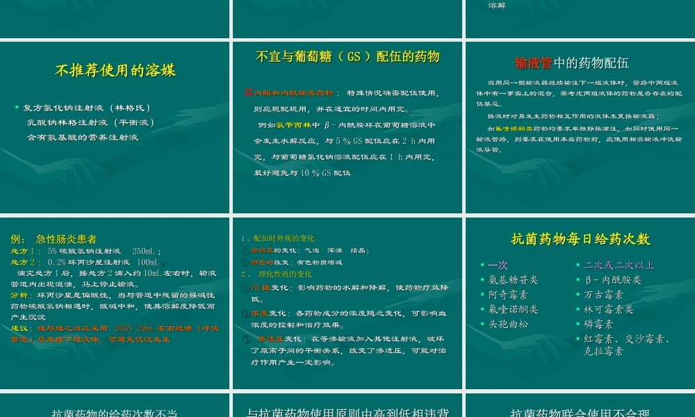 抗菌药静脉安全用药分析---副本.ppt
