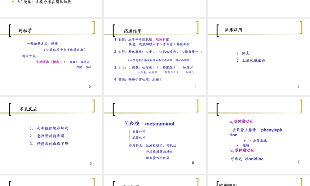 拟交感药.ppt