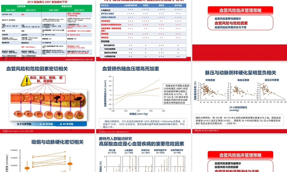 指南更新与血管风险评估.pptx