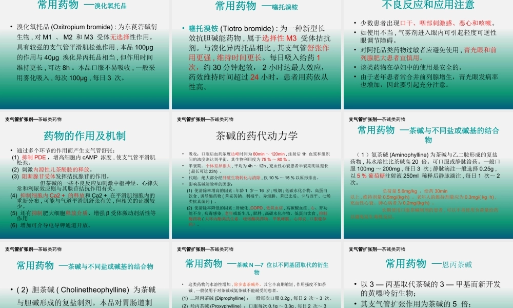 支气管扩张剂的合理使用..ppt