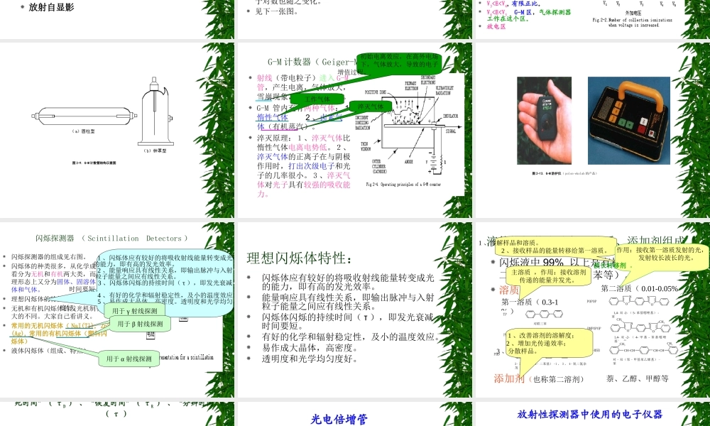 放射性核素的探测概述.ppt